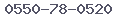 0550-78-0520